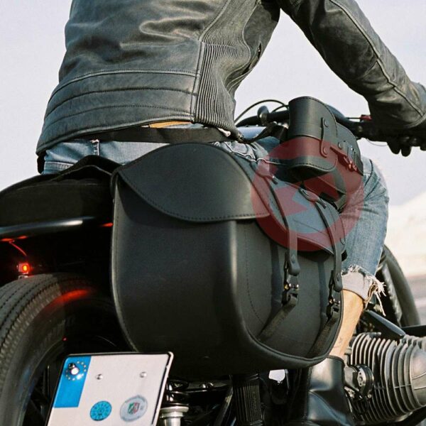 Borsello da gamba in stile Cafè Racer, 1 lt.