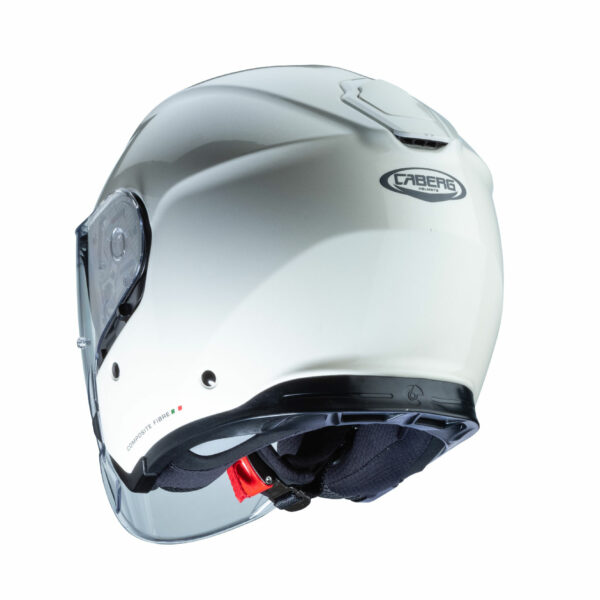Casco Moto Fibre Composite Caberg Flyon Bianco