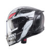 Casco Moto Caberg Avalon X Punk Grigio Bianco Rosso