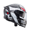 Casco Moto Caberg Avalon X Punk Grigio Bianco Rosso