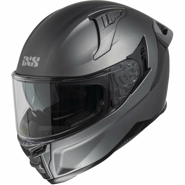 CASCO MOTO INTEGRALE DOPPIO VISIERA IXS 316 1.0 GRIGIO OPACO