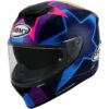 CASCO MOTO INTEGRALE SUOMY STELLAR BASTIANINI REPLICA BLU VIOLA OPACO