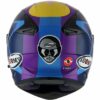 CASCO MOTO INTEGRALE SUOMY STELLAR BASTIANINI REPLICA BLU VIOLA OPACO