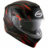 Casco Moto Integrale Suomy STELLAR SHADE Nero Rosso Lucido