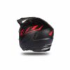 Casco Moto Jet Ufo SHERATAN Nero Rosso Opaco