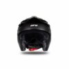 Casco Moto Jet Ufo SHERATAN Nero Rosso Opaco