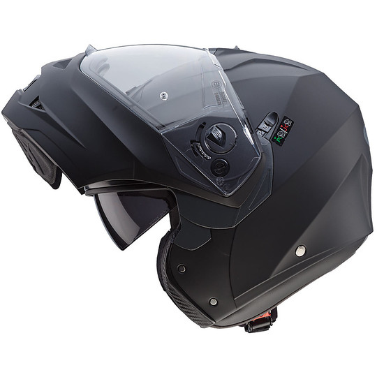 Casco Moto Modulare Caberg Duke II Nero Opaco