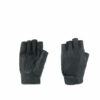 GUANTI MOTO MEZZE DITA IN PELLE TRAFORATI OJ G022 FRESH NERO