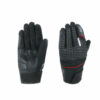 GUANTI MOTO MAD MAN NERO ROSSO ESTIVI OJ G223