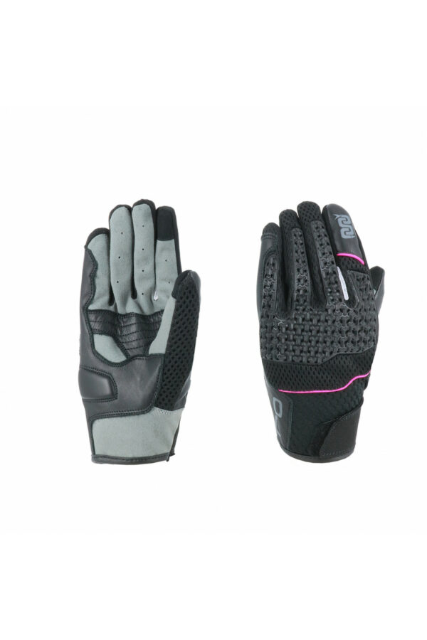GUANTI MOTO ESTIVI DONNA OJ G224 NERO GRIGIO FUCSIA