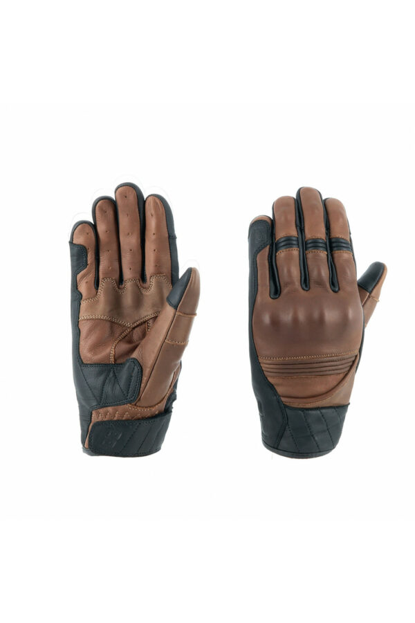 GUANTI MOTO IN PELLE BROWN OJ RUST G229