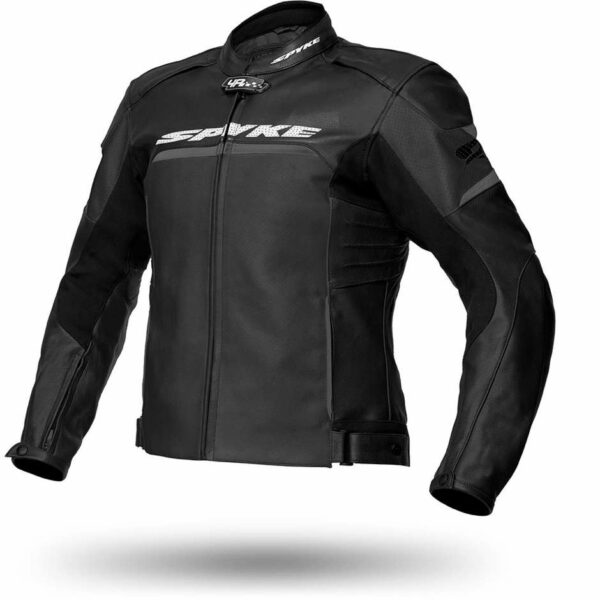 Giubbotto Moto In Pelle Racing Spyke IMOLA EVO 2.0 Nero