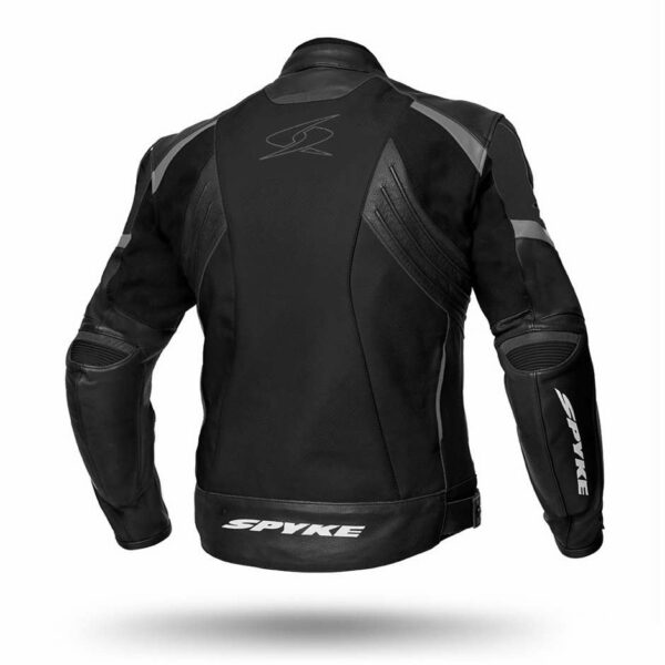 Giubbotto Moto In Pelle Racing Spyke IMOLA EVO 2.0 Nero