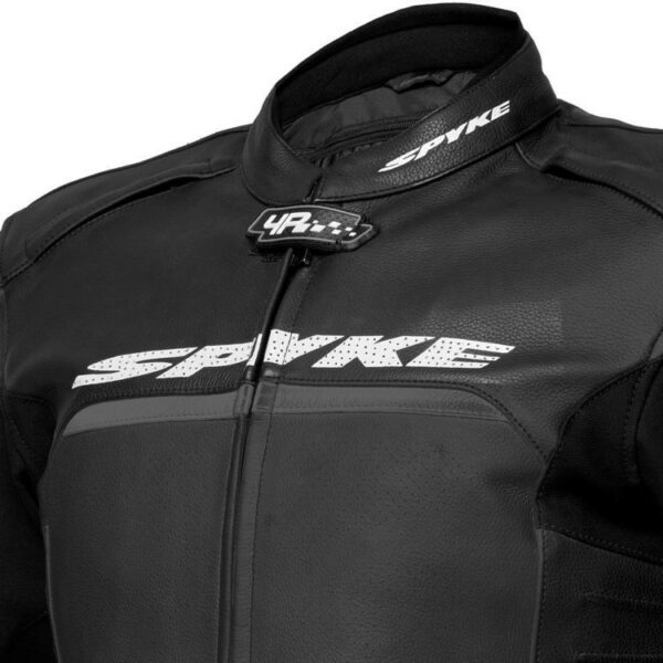 Giubbotto Moto In Pelle Racing Spyke IMOLA EVO 2.0 Nero