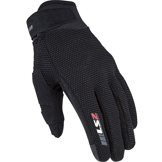 GUANTI MOTO LS2 DONNA IN Tessuto Traforati  COOL NERO CE