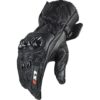 Guanti Moto In Pelle Sportivi Ls2 SWIFT Nero