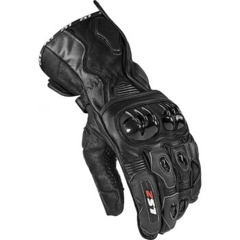 Guanti Moto In Pelle Sportivi Ls2 SWIFT Nero