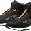 SCARPA MOTO LS2 ACRUX NERO ARANCIONE