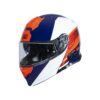 CASCO MODULARE ORIGINE DELTA BLUETOOTH ROW RED WHITE BLUE GLOSS