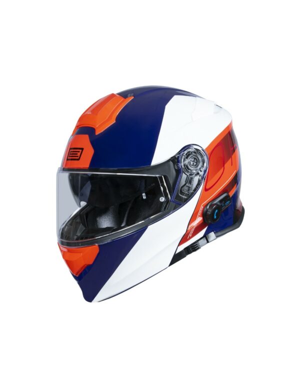 CASCO MODULARE ORIGINE DELTA BLUETOOTH ROW RED WHITE BLUE GLOSS