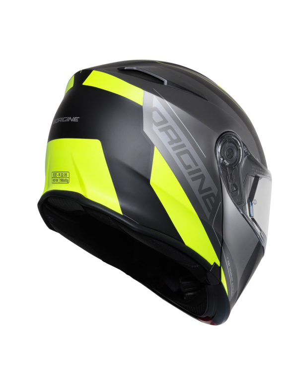 CASCO MODULARE ORIGINE DELTA CON BLUETOOTH INTEGRATO MATT YELLOW TITANIUM