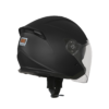 Casco Jet Con Bluetooth Origine Palio 2.0 Bt Solid Matt Black