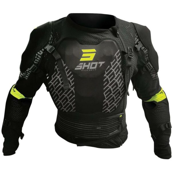 Pettorina Protettiva Moto Cross Enduro Shot OPTIMAL 2.0 Nero
