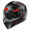 CASCO MOTO INTEGRALE PREMIER DEVIL CARBON ST 2  Rosso