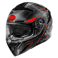 CASCO MOTO INTEGRALE PREMIER DEVIL CARBON ST 2  Rosso