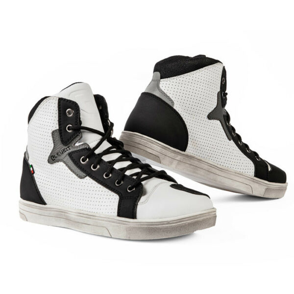 Scarpe Moto Tecniche Eleveit Freeride Estive Traforate Air Bianco