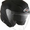 CACSO MOTO SUOMY IN FIBRA SPEEDJET PLAIN NERO OPACO