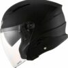 CACSO MOTO SUOMY IN FIBRA SPEEDJET PLAIN NERO OPACO