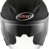 CACSO MOTO SUOMY IN FIBRA SPEEDJET PLAIN NERO OPACO