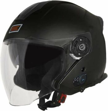 Casco Jet Con Bluetooth Origine Palio 2.0 Bt Solid Matt Black