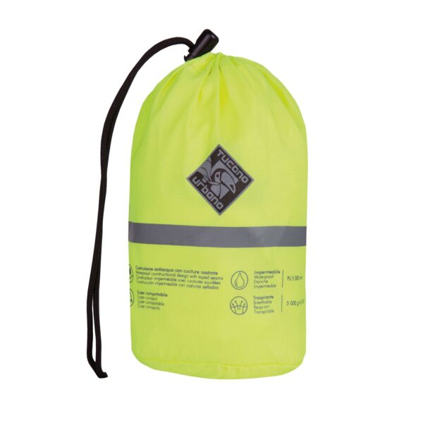 Giacca Moto Antipioggia  Tucano Urbano 765 Nano Rain  Giallo Fluo