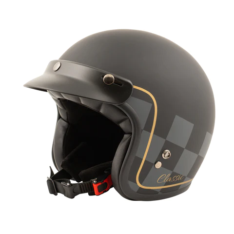 CASCO MOTO JET  3 BOTTONI FIBERGLASS H-EASY