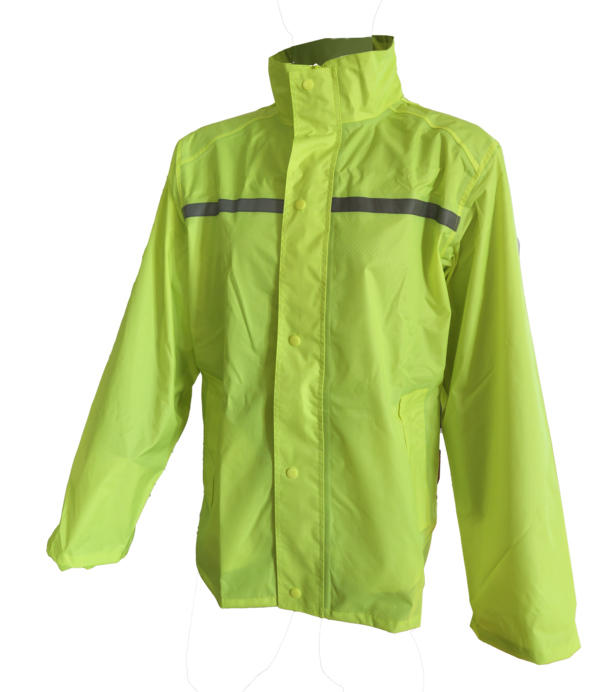 Completo Impermeabile Moto Giacca e Pantaloni Moore Fluo