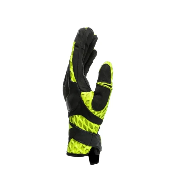 Guanti moto estivi Dainese Air-Maze Unisex Nero Giallo Fluo