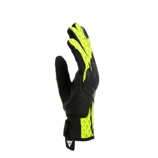 Guanti moto estivi Dainese Air-Maze Unisex Nero Giallo Fluo
