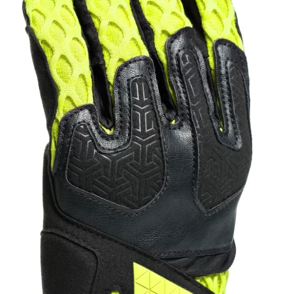 Guanti moto estivi Dainese Air-Maze Unisex Nero Giallo Fluo