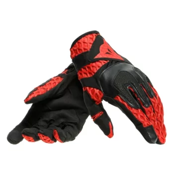 Guanti Moto Estivi Dainese Air-Maze Unisex Nero Rosso