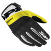 Guanti Moto Spidi Flash-Kp nero giallo fluo