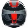 Casco Moto Integrale Agv K3 COMPOUND NERO/ROSSO