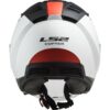 Casco Moto Jet Doppia Visiera Ls2 OF600 Copter URBANE Bianco Rosso Opaco