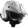 CASCO MOTO JET LS2 OF606 DRIFTER BIANCO LUCIDO