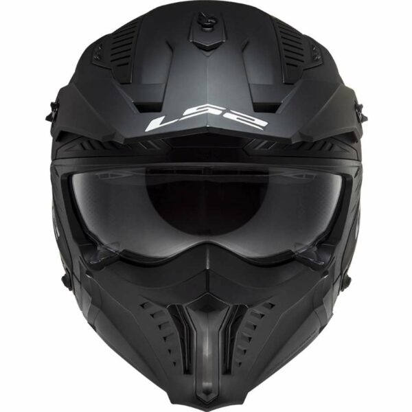 CASCO MOTO JET LS2 OF606 DRIFTER SOLID NERO OPACO