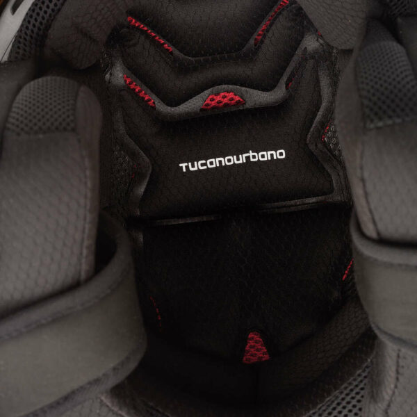 Casco Moto Jet Tucano Urbano EL MAX Nero Graphic-A opaco ECE 22.06.