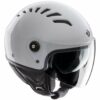 CASCO MOTO JET TUCANO URBANO EL TOP BIANCO GHIACCIO LUCIDO