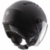 CASCO MOTO JET TUCANO URBANO EL TOP NERO OPACO