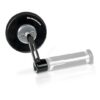 Coppia Specchietti Retrovisori Moto BARRACUDA SKIN-S BAR END NERO